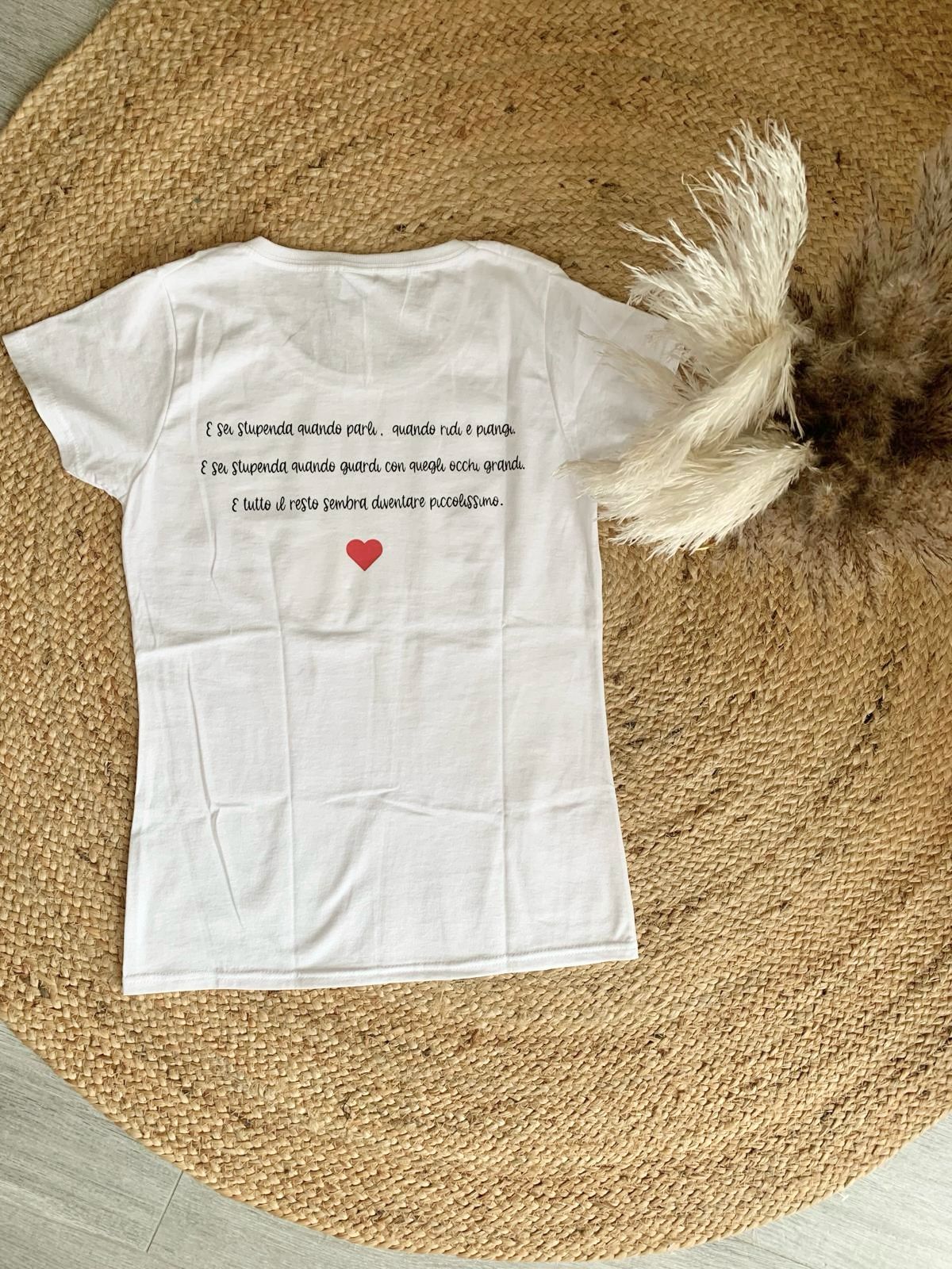 T-shirt personalizzata uomo e donna