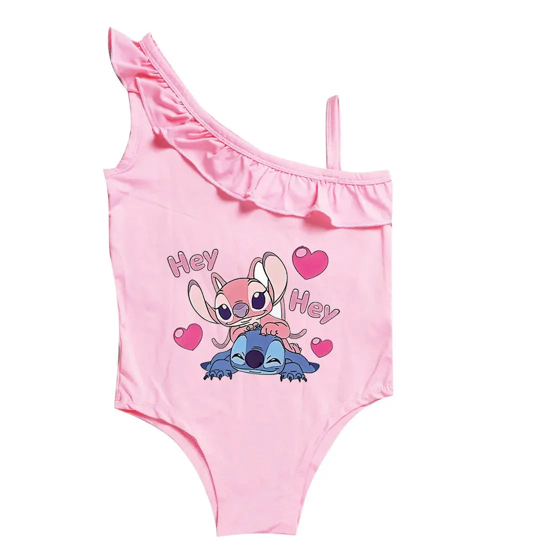 Costume da bagno bimba nuovo intero Cartoon Stitch 3-10y