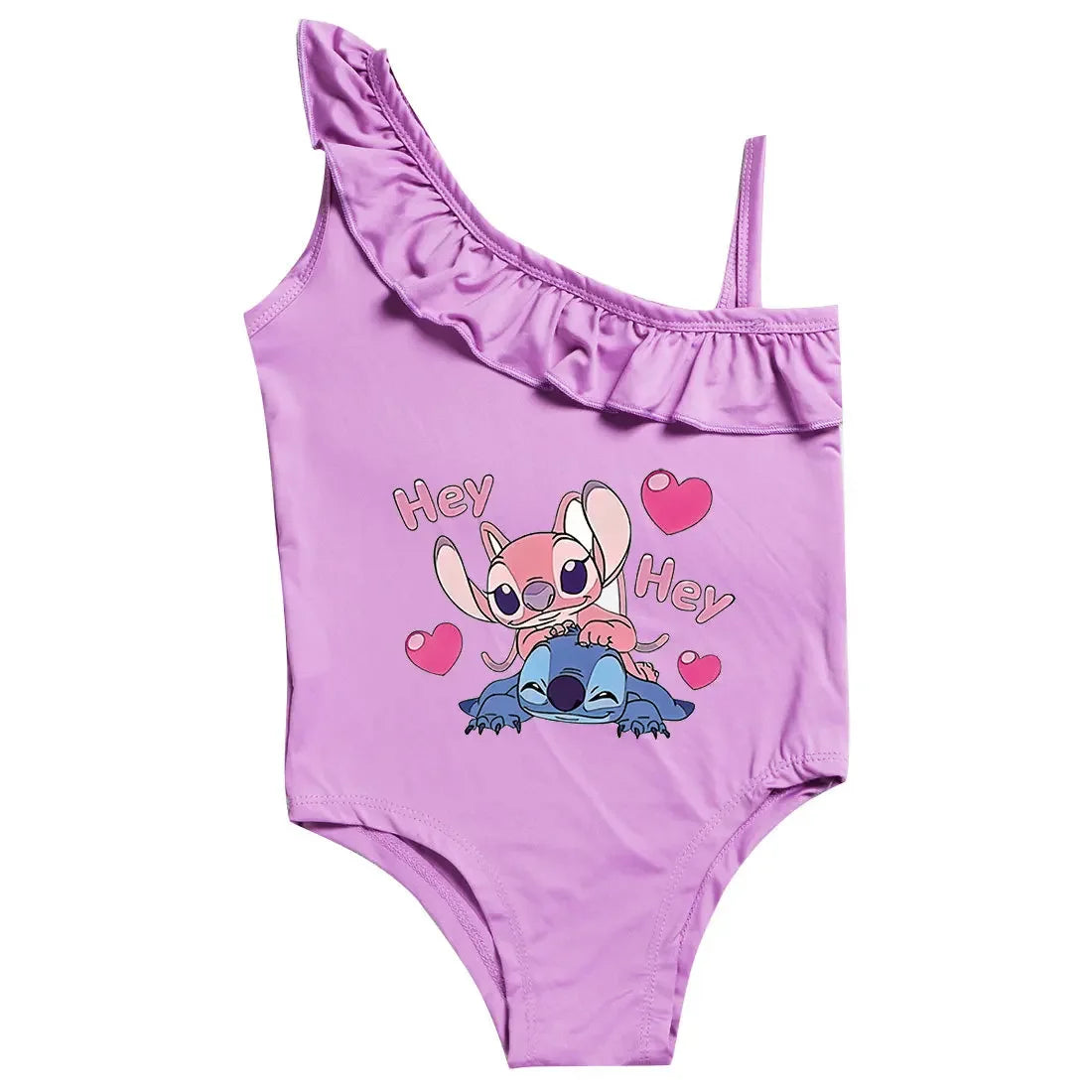 Costume da bagno bimba nuovo intero Cartoon Stitch 3-10y