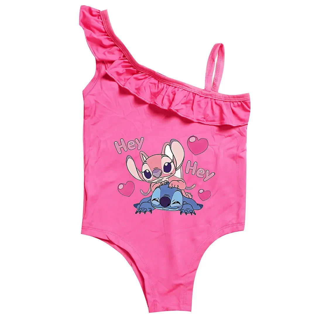 Costume da bagno bimba nuovo intero Cartoon Stitch 3-10y