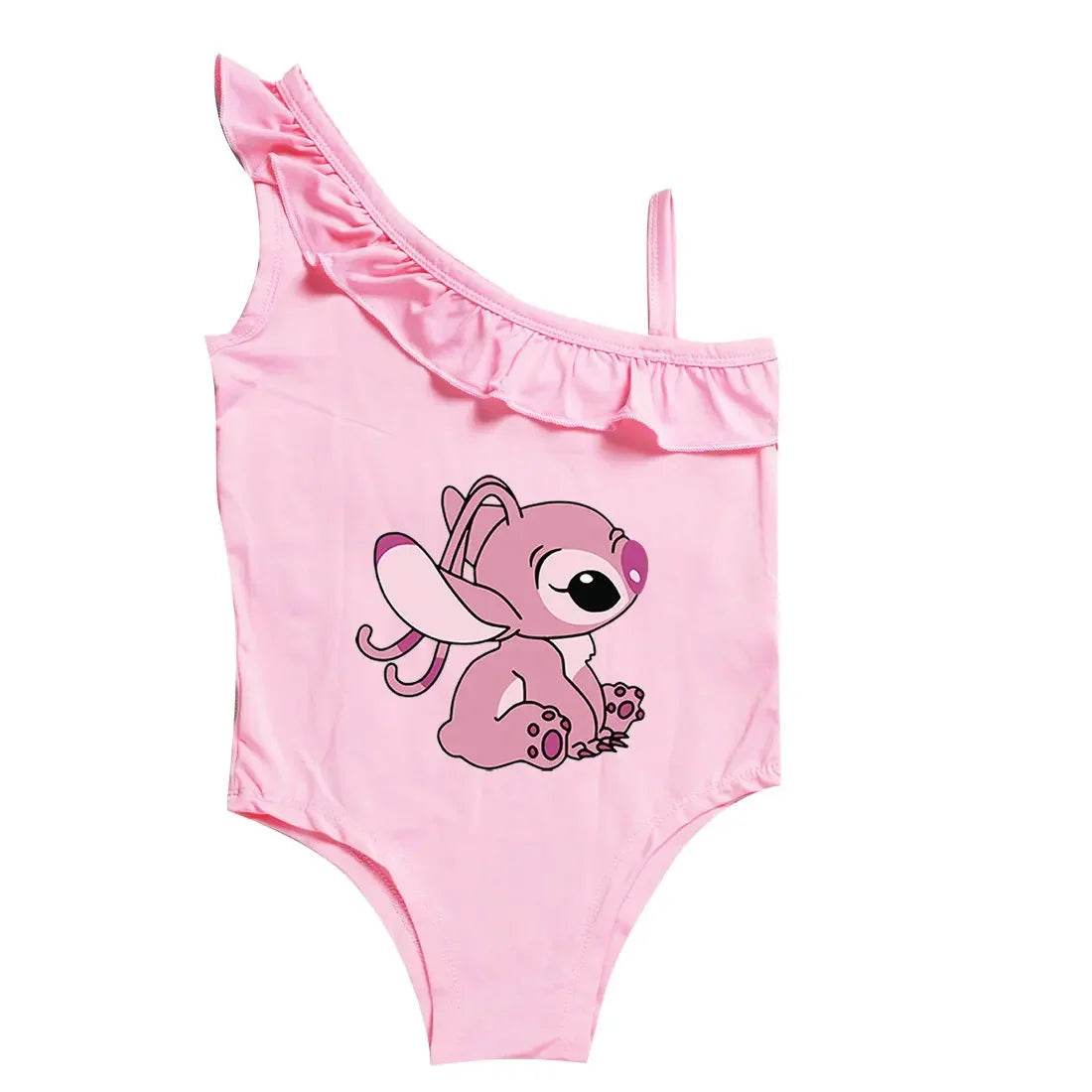 Costume da bagno bimba nuovo intero Cartoon Stitch 3-10y